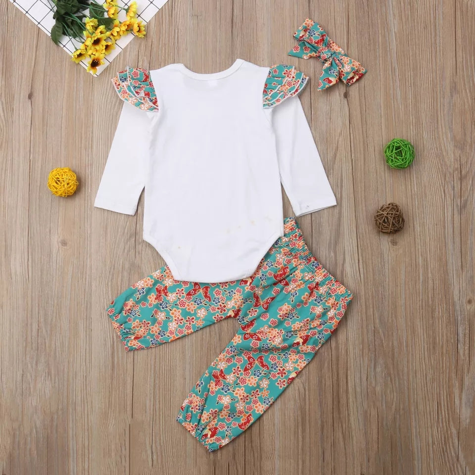 Daphne 3pc Outfit 3-6m