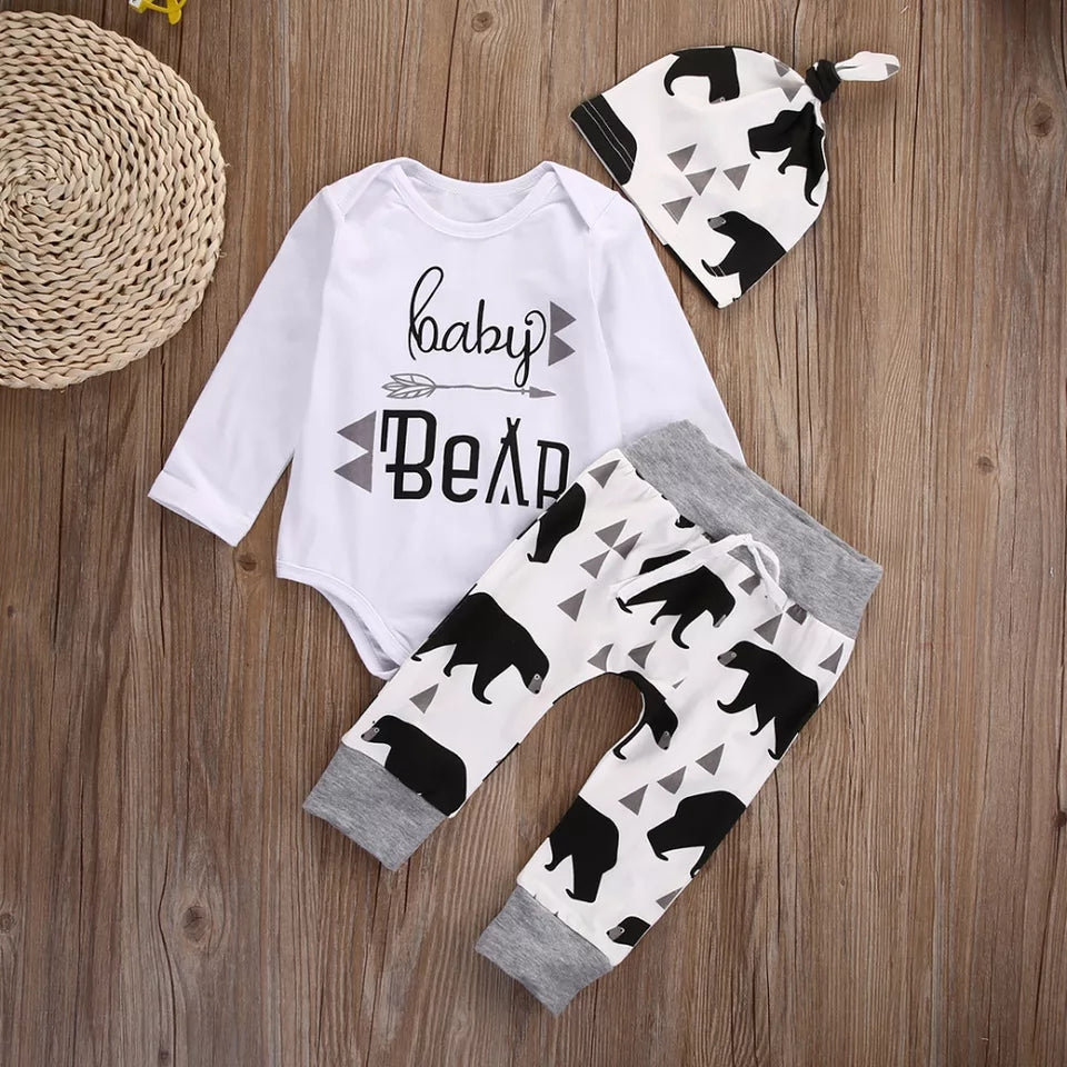 Baby Bear 3 pc outfit 6-12m