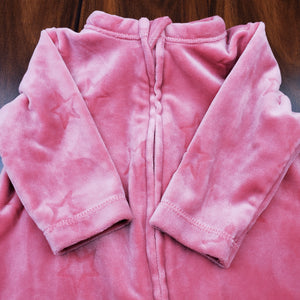 Pre-loved  Pink Stars Old Navy SleepSuit 0-3M