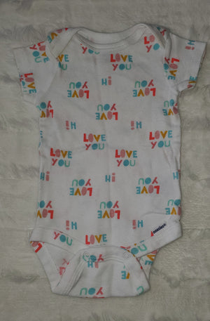 Love you Onesie (0-3M)