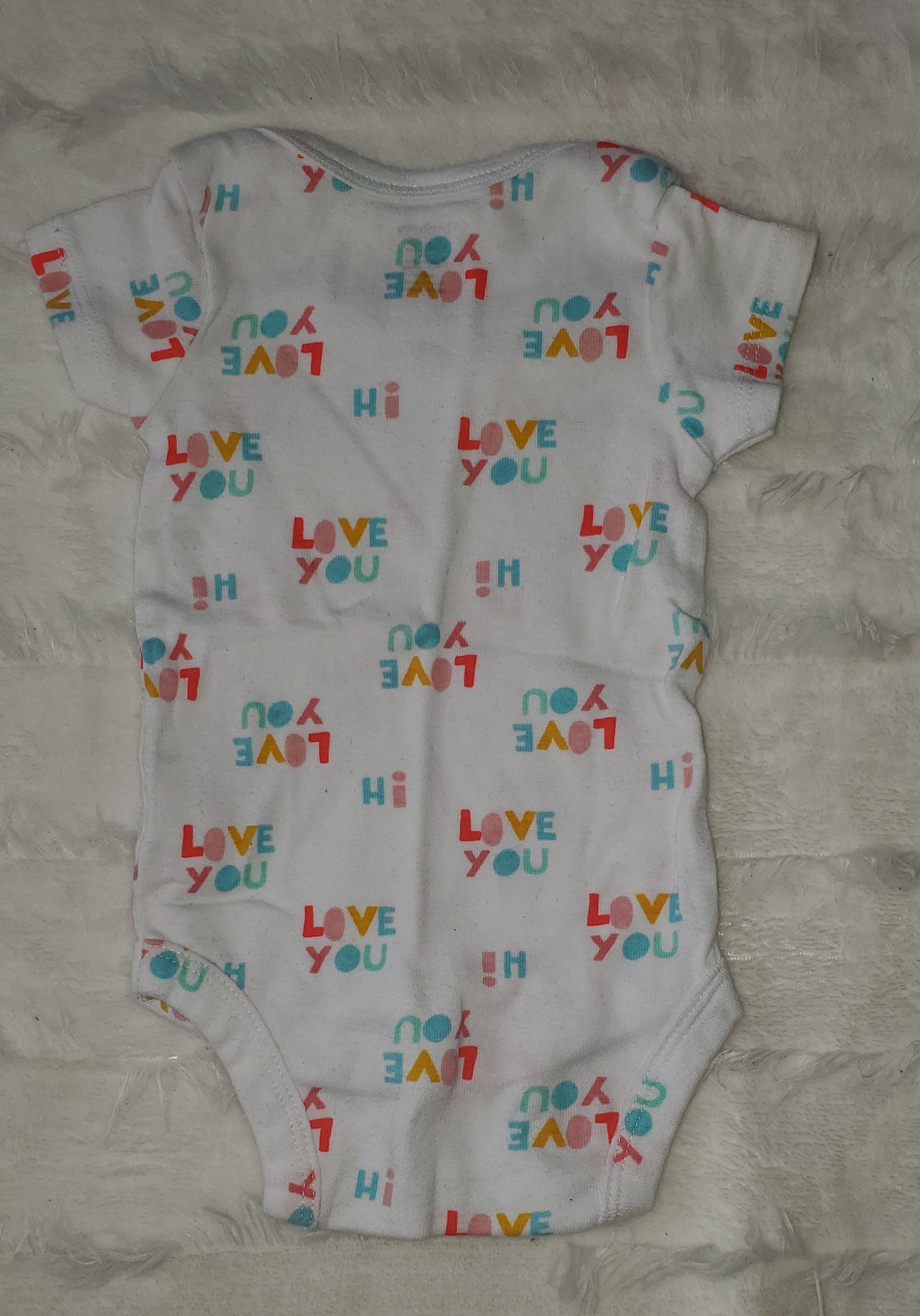 Love you Onesie (0-3M)