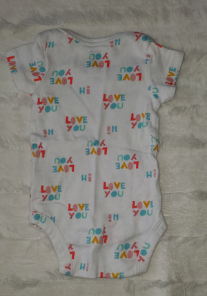 Love you Onesie (0-3M)