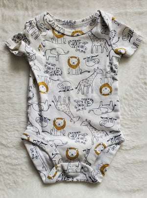 Zoo Animals Onesie (Newborn)