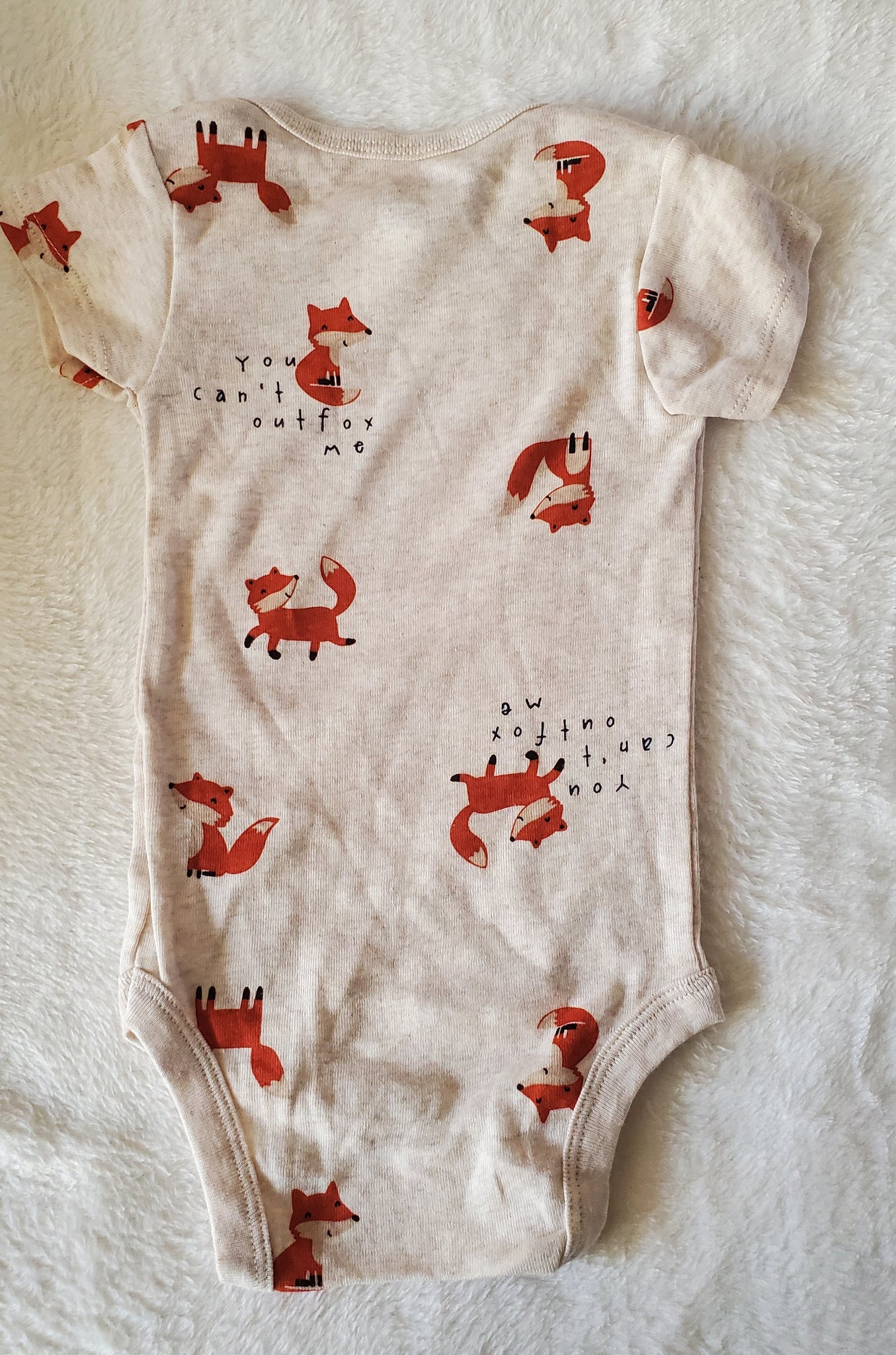 What did the Fox Say Onesie (3-6)