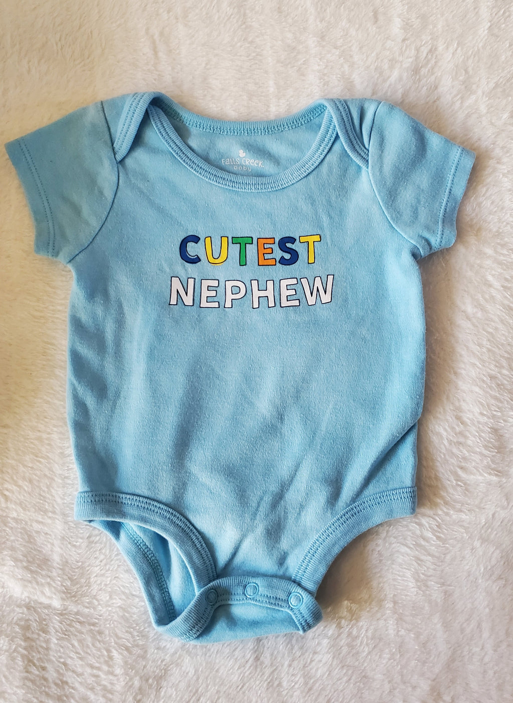 Cutest Nephew Onesie (3-6M)