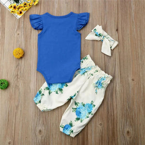 Baby Blu 3 pc Outfit Size 3-6M