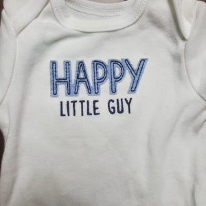 Boy's Short Sleeve Bodysuit (Newborn)