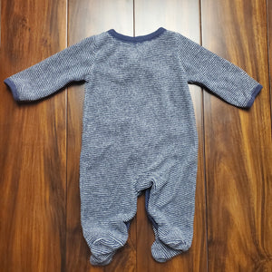 Pre-loved Newborn long sleeve footed sleeper