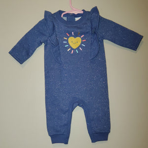 Cat & Jack Long Sleeve Romper 0-3 months