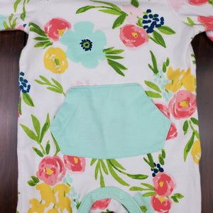 Pre-loved Cloud Island romper size 0-3 months