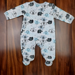 Pre Loved Little beginnings Elephant Sleeper size 0-3 months