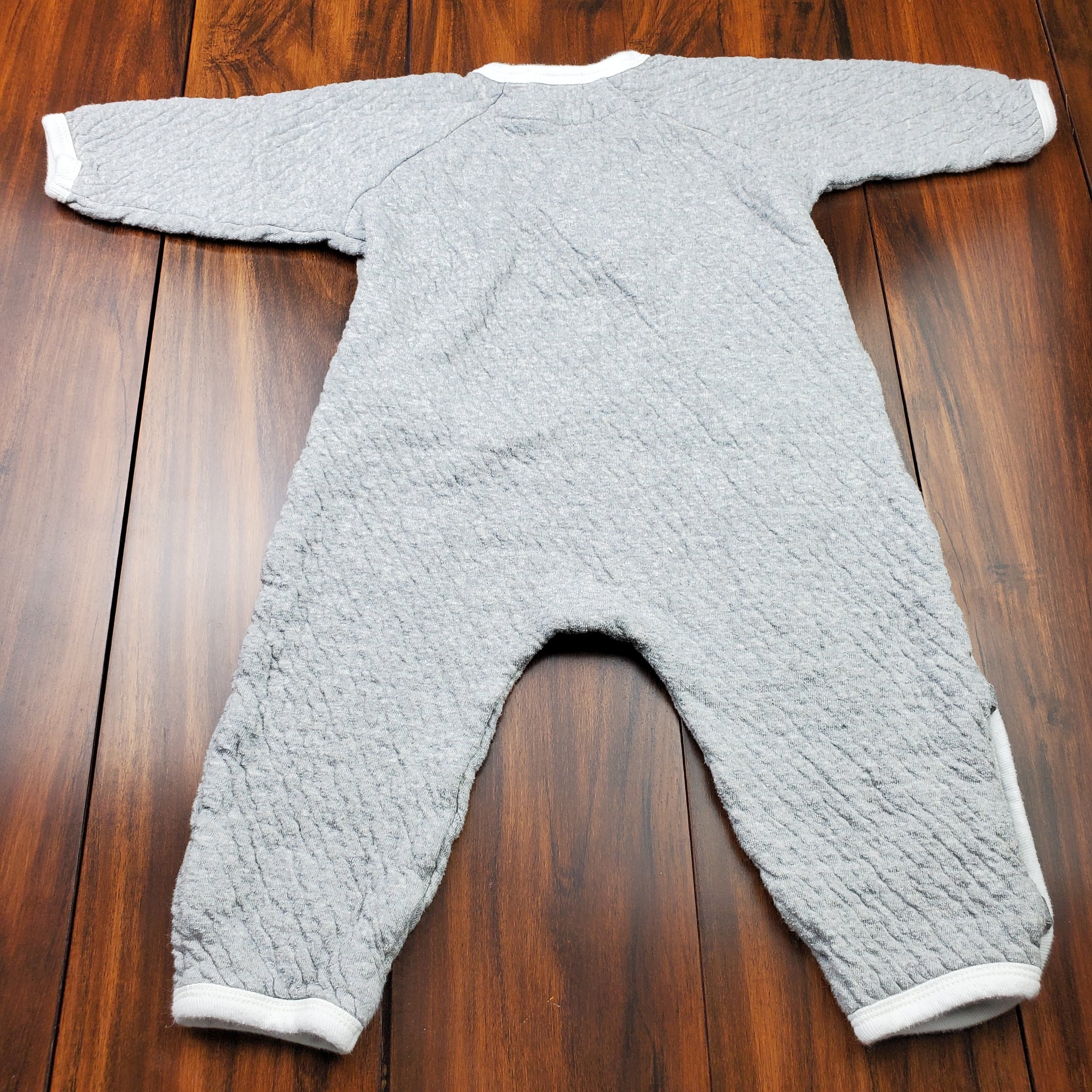 Gray Burts Bees Baby Sleeper 6-9 months