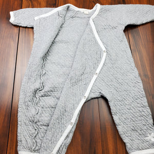 Gray Burts Bees Baby Sleeper 6-9 months