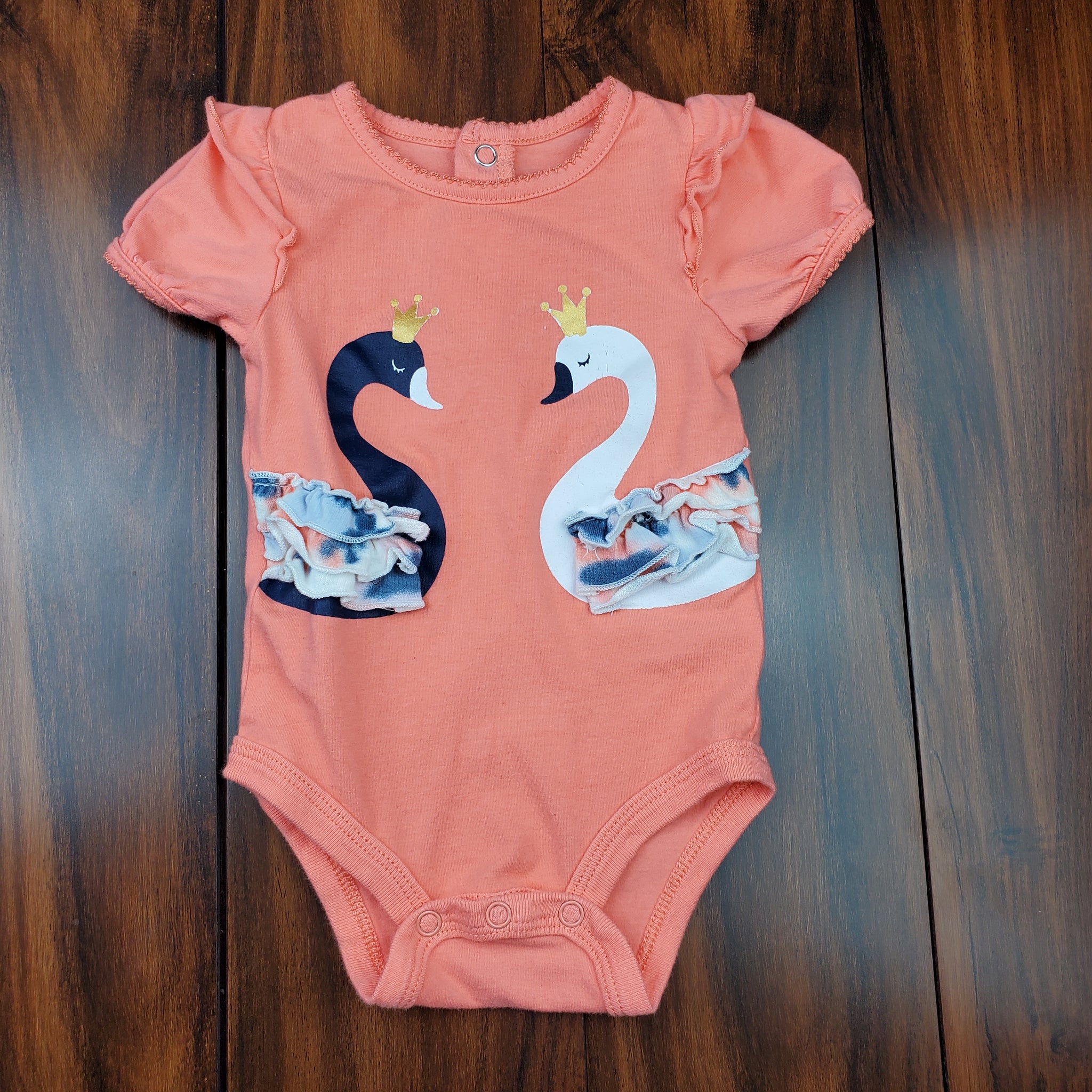 2pc Swan Outfit 0-3 months